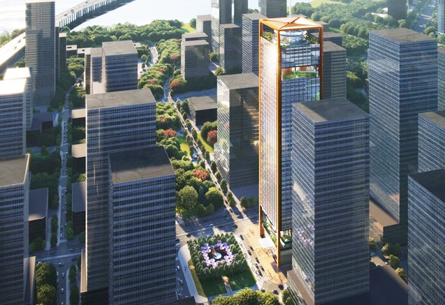 前海金控大廈大體積混凝土防水現場c