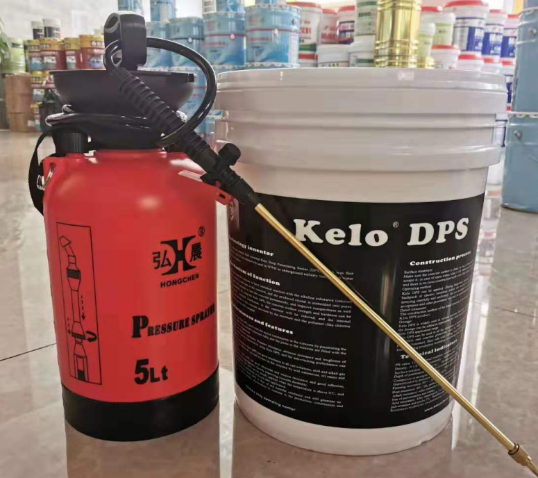 科洛永凝液DPS防水黑科技！非卷材表面覆蓋型、深層結(jié)晶從內(nèi)防水