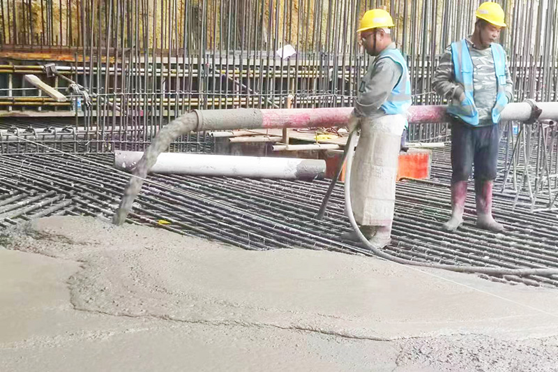 澆筑現場